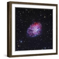 The Crab Nebula-Stocktrek Images-Framed Photographic Print