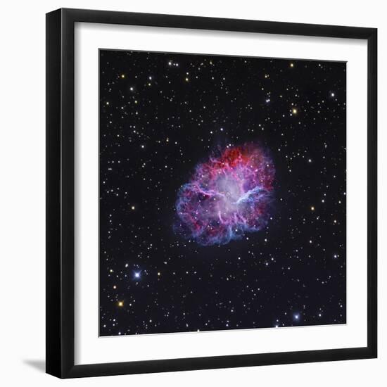 The Crab Nebula-Stocktrek Images-Framed Photographic Print