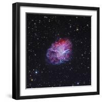 The Crab Nebula-Stocktrek Images-Framed Photographic Print