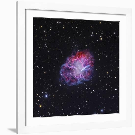 The Crab Nebula-Stocktrek Images-Framed Photographic Print