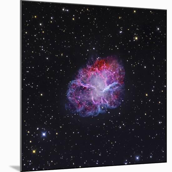 The Crab Nebula-Stocktrek Images-Mounted Photographic Print