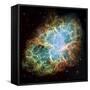 The Crab Nebula-Stocktrek Images-Framed Stretched Canvas