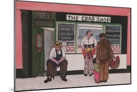 The Crab Shop-Gillian Lawson-Mounted Giclee Print