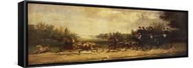 The Crack Team of 1858-Joseph Francis Walker-Framed Stretched Canvas