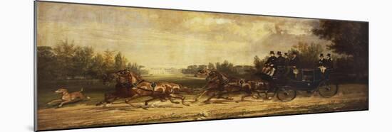 The Crack Team of 1858-Joseph Francis Walker-Mounted Giclee Print
