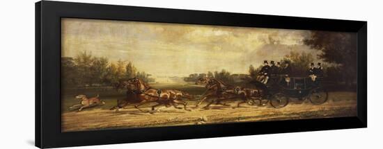 The Crack Team of 1858-Joseph Francis Walker-Framed Giclee Print