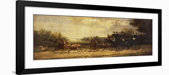 The Crack Team of 1858-Joseph Francis Walker-Framed Giclee Print