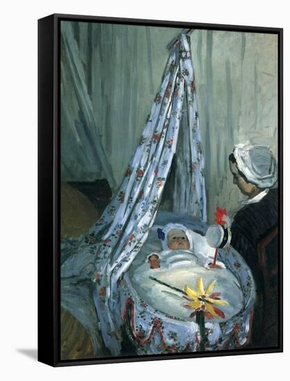 The Cradle, 1867-Claude Monet-Framed Stretched Canvas