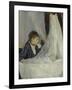 The Cradle, 1872-Berthe Morisot-Framed Art Print