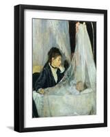 The Cradle, 1872-Berthe Morisot-Framed Giclee Print