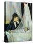 The Cradle, 1872-Berthe Morisot-Stretched Canvas