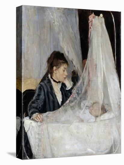 The Cradle, 1873-Berthe Morisot-Stretched Canvas