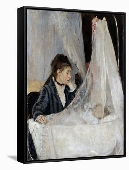 The Cradle, 1873-Berthe Morisot-Framed Stretched Canvas