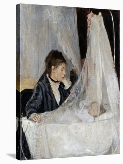 The Cradle, 1873-Berthe Morisot-Stretched Canvas