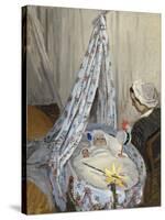 The Cradle, Camille with the Artist's Son Jean, 1867-Claude Monet-Stretched Canvas