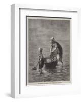 The Cradle, in the International Exhibition-Jozef Israels-Framed Giclee Print