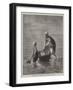 The Cradle, in the International Exhibition-Jozef Israels-Framed Giclee Print
