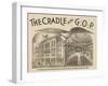 The Cradle of the G.O.P. – the First Republican Convention-null-Framed Giclee Print