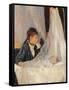 The Cradle-Berthe Morisot-Framed Stretched Canvas