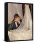 The Cradle-Berthe Morisot-Framed Stretched Canvas