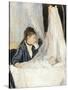 The Cradle-Berthe Morisot-Stretched Canvas