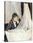 The Cradle-Berthe Morisot-Stretched Canvas