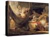 The Cradle-Jean-Honoré Fragonard-Stretched Canvas