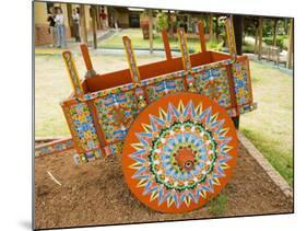 The Crafts Town of Sarchi Famous for Its Decorative Painting and Ox Carts, Costa Rica-R H Productions-Mounted Photographic Print