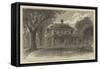 The Craigie House, Cambridge, Massachusetts, USA, Residence of the Late H W Longfellow-null-Framed Stretched Canvas