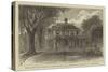 The Craigie House, Cambridge, Massachusetts, USA, Residence of the Late H W Longfellow-null-Stretched Canvas