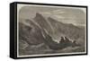 The Crater of Mount Etna-Samuel Read-Framed Stretched Canvas