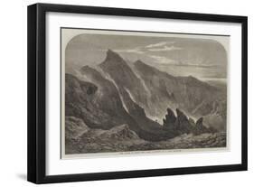 The Crater of Mount Etna-Samuel Read-Framed Giclee Print