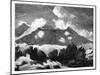 The Crater of the Volcano Hekla, Iceland, C1890-null-Mounted Giclee Print