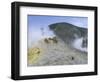 The Crater on Vulcano, Aeolian Islands, Unesco World Heritage Site, Island of Sicily, Italy-Kim Hart-Framed Photographic Print