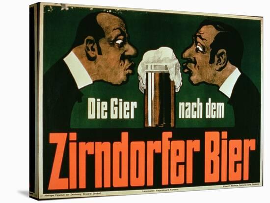 The Craving For the Zirndurfer Beer-null-Stretched Canvas