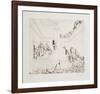 The Crazy Party Suite: "The Crazy Party"-Rauch Hans Georg-Framed Limited Edition