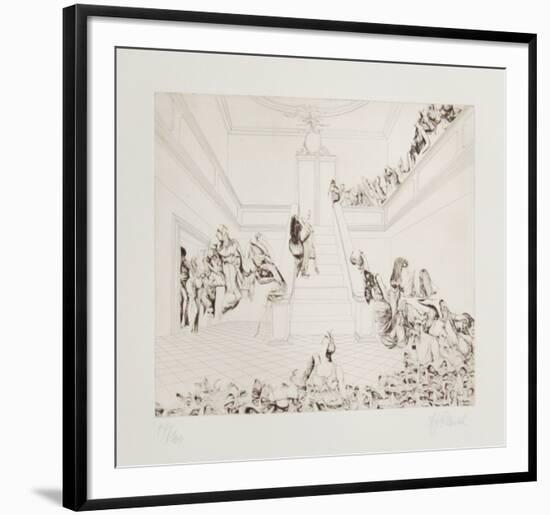 The Crazy Party Suite: "The Crazy Party"-Rauch Hans Georg-Framed Limited Edition