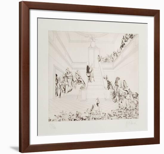 The Crazy Party Suite: "The Crazy Party"-Rauch Hans Georg-Framed Limited Edition