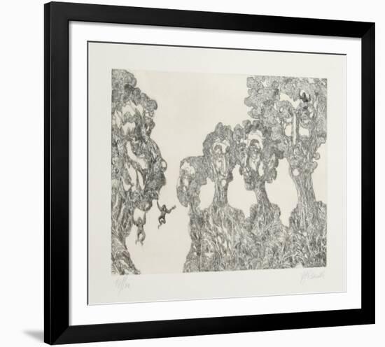 The Crazy Party Suite: The Human Jungle-Rauch Hans Georg-Framed Limited Edition