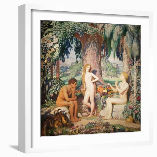 The Creation, 1921-George Spencer Watson-Framed Giclee Print