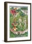 The Creation and the Temptation of Adam and Eve, c.1491-Michael Wolgemut Or Wolgemuth-Framed Giclee Print