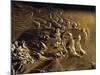 The Creation, Detail from the Stories of the Old Testament-Lorenzo Ghiberti-Mounted Giclee Print