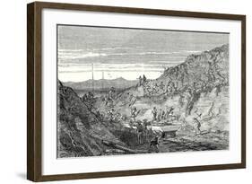 The Creation of a Deep Trench-null-Framed Giclee Print