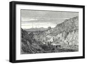 The Creation of a Deep Trench-null-Framed Giclee Print