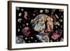 The Creation of a New Planet as Gravity Brings Together All Matter of Space Debris-null-Framed Art Print