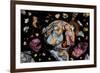 The Creation of a New Planet as Gravity Brings Together All Matter of Space Debris-null-Framed Art Print