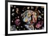 The Creation of a New Planet as Gravity Brings Together All Matter of Space Debris-null-Framed Art Print