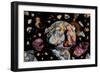 The Creation of a New Planet as Gravity Brings Together All Matter of Space Debris-null-Framed Art Print