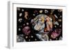 The Creation of a New Planet as Gravity Brings Together All Matter of Space Debris-null-Framed Art Print