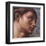 The Creation of Adam (Adam detail)-Michelangelo Buonarroti-Framed Art Print